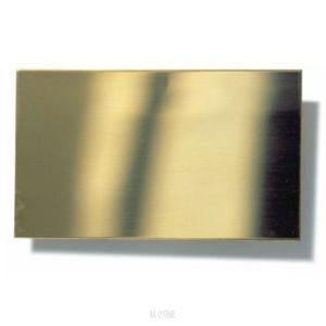 Płytka mosiężna 0,6 mm 20x30cm