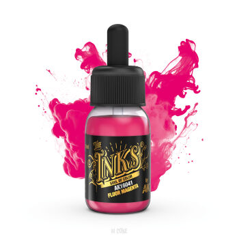 Ak Inks 30ml - Fluor Magenta