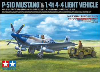 P-51D Mustang & 4x4 Light Vehicle