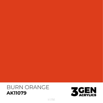 Acrylics 3GEN -  Burn Orange