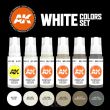 Acrylics 3GEN - White Colors Set - 3