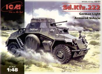 Sd.Kfz. 222 German Light Armored Vehicle