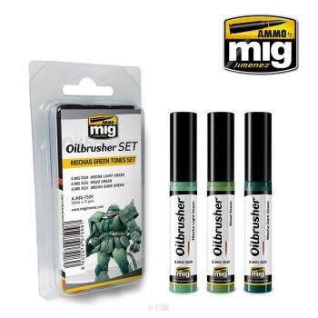 Mechas Green Set - Oilbrusher Set