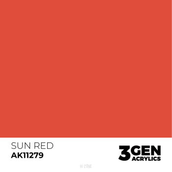 Acrylics 3GEN -  Sun Red