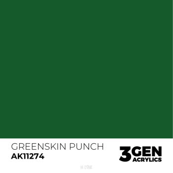Acrylics 3GEN -  Greeskin Punch