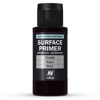 Vallejo Surfacer Primer Black 60ml