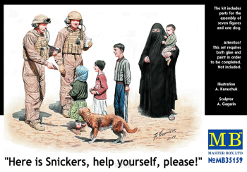 Here is Snickers, help yourself please