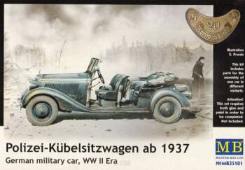 Polizei Kubelstzwagen ab 1937 WWII