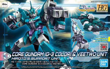 HGBD:R 1/144 CORE GUNDAM (G3 COLOR) & VEETWO UNIT