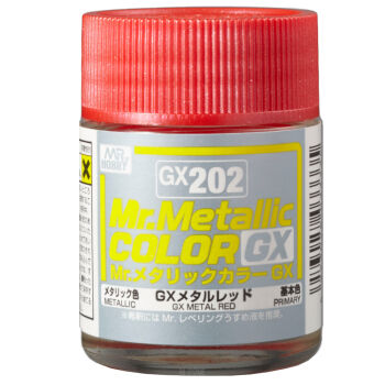 GX-202 GX Metal Red (18ml)