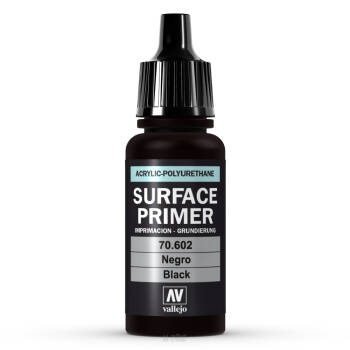 Vallejo Surfacer Primer Black 17ml