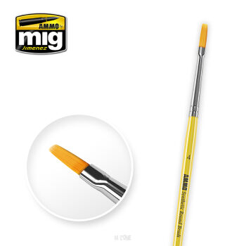 4 Syntetic Flat Brush