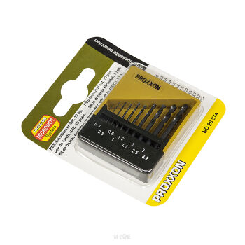 Zestaw wierteł PROXXON 0,3-3,2 mm HSS (10 szt.)
