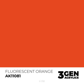 Acrylics 3GEN -  Fluorescent Orange