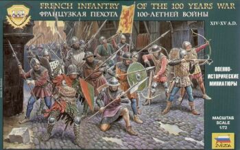 French Infantry of the 100 years war
