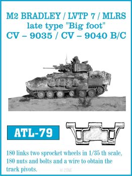 M2 Bradley / LVTP 7 / MLRS late Big Foot