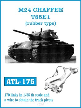 M24 Chaffee T85E1 (rubber type)