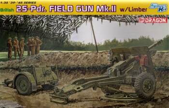 British 25 Pdr. Field Gun Mk.II w/Limber