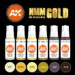Acrylics 3GEN - Non Metallic Metal: Gold - 3