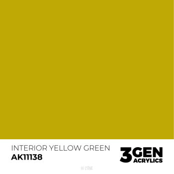 Acrylics 3GEN -  Interior Yellow Green