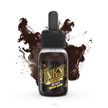 Ak Inks 30ml - Brown Black