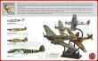 Battle of Britain - Spitfire+BF109+Hurricane+He111 - zestaw z klejem, pędzlem oraz farbkami. - 2