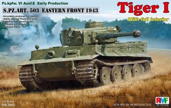 Tiger I Ausf.E Early z pełnym wnętrzem