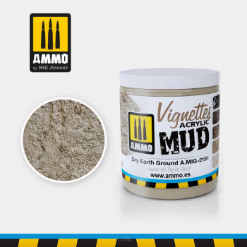 Dry Earth Ground - Mud for Dioramas 100ml