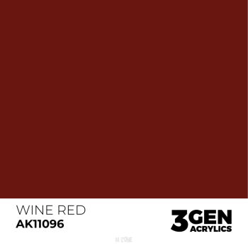 Acrylics 3GEN -  Wine Red