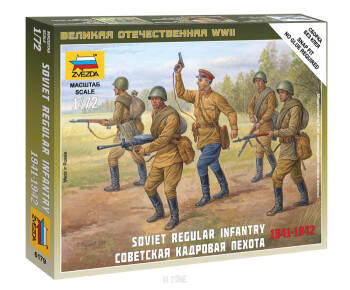 Soviet Regular Infantry 1941-1942