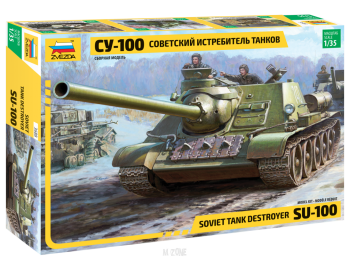 Su-100 Soviet Tank Destroyer