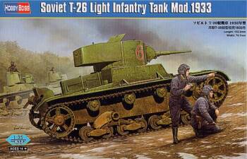 Soviet T-26 Light Infantry Tank mod.1933