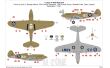 Pearl Harbor 75th Anniversary P-40, Zero, Kate - zestaw z klejem, pędzlem oraz farbkami. - 5