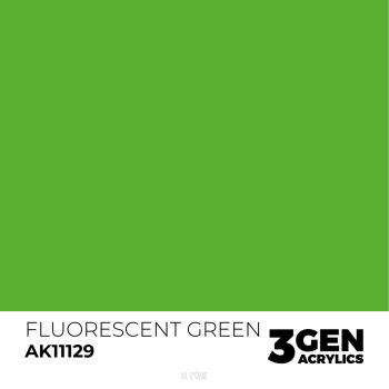 Acrylics 3GEN -  Fluorescent Green