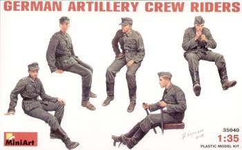 German Artillery Crew Raiders