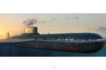 Russian Navy Typhoon Class SSBN