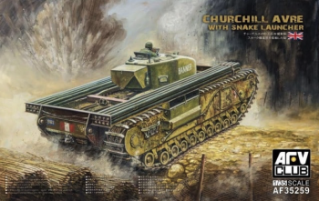 Churchill Avre with Snake Launcher