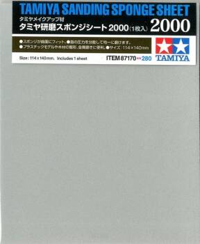Gąbka ścierna 2000 - 114x140mm