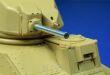 Lufa 75mm, 47mm, 7,5mm MG Char B1 bis - 6