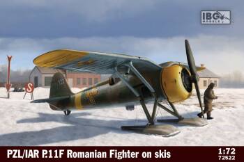PZL/IAR P.11F na płozach