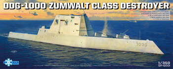 DDG-1000 Zumwalt Class Destroyer 1/350