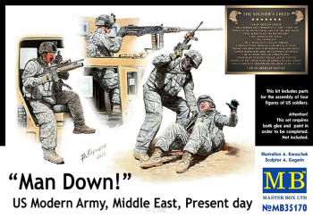 Man Down US Modern Army