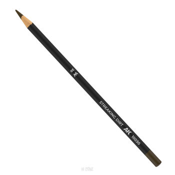 Watercolor Pencil - Streaking Dirt