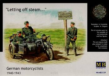 German motorcyclists 1940-43