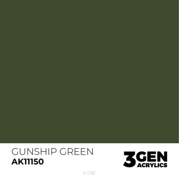 Acrylics 3GEN -  Gunship Green