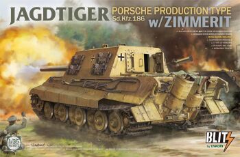 Jagdtiger Porsche Production Type w/Zimmerit