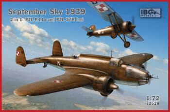 September Sky 1939: PZL P.11a + PZL 37B