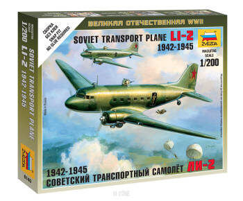 Soviet Li-2 Transport Plane