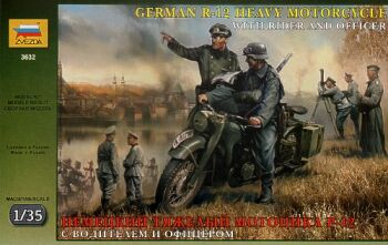 German R-12 Heavy Motorcycle