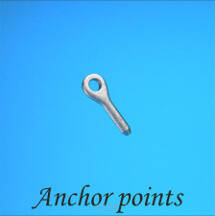 Metal Anchor Points